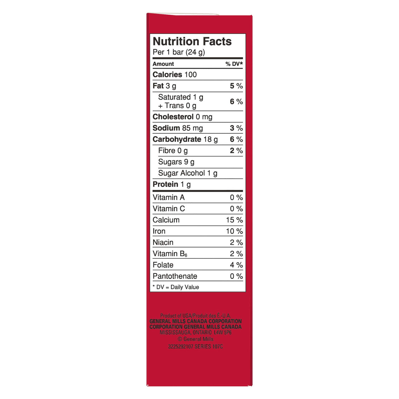 Lucky Charms Treats Bars, 5-Count, 120 Gram {Imported from Canada}