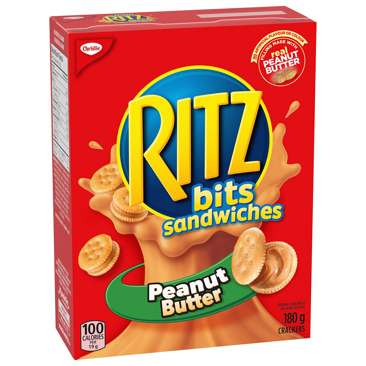 Ritz Bits Sandwiches Peanut Butter Flavour 180g/6.35oz {From Canada}