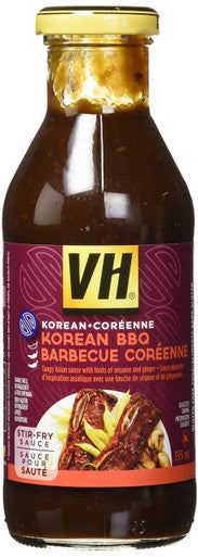 VH Korean BBQ Stir Fry Sauce (12 Count), 355ml/12oz., Jars {Imported from Canada}