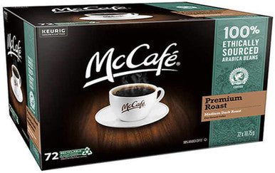 McCafe Premium Roast Coffee Pods, 72 Count, {Imported From Canada}
