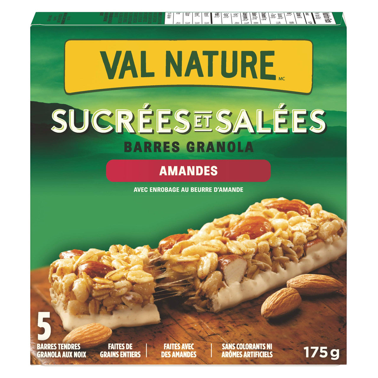 Nature Valley Sweet and Salty Almond, 5ct, 175g/6.17oz{Imported from Canada}