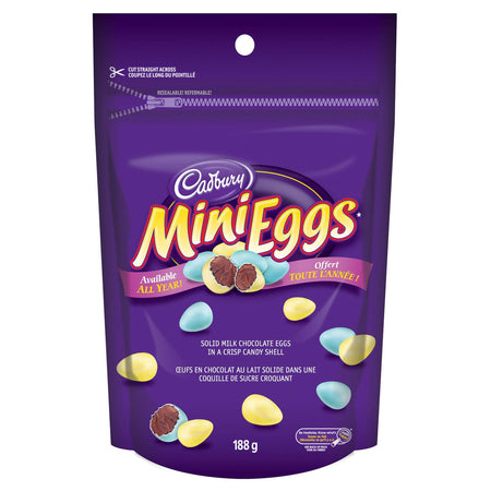 Cadbury Mini Easter Eggs (188g / 6.6 oz., per pack) {Imported from Canada}