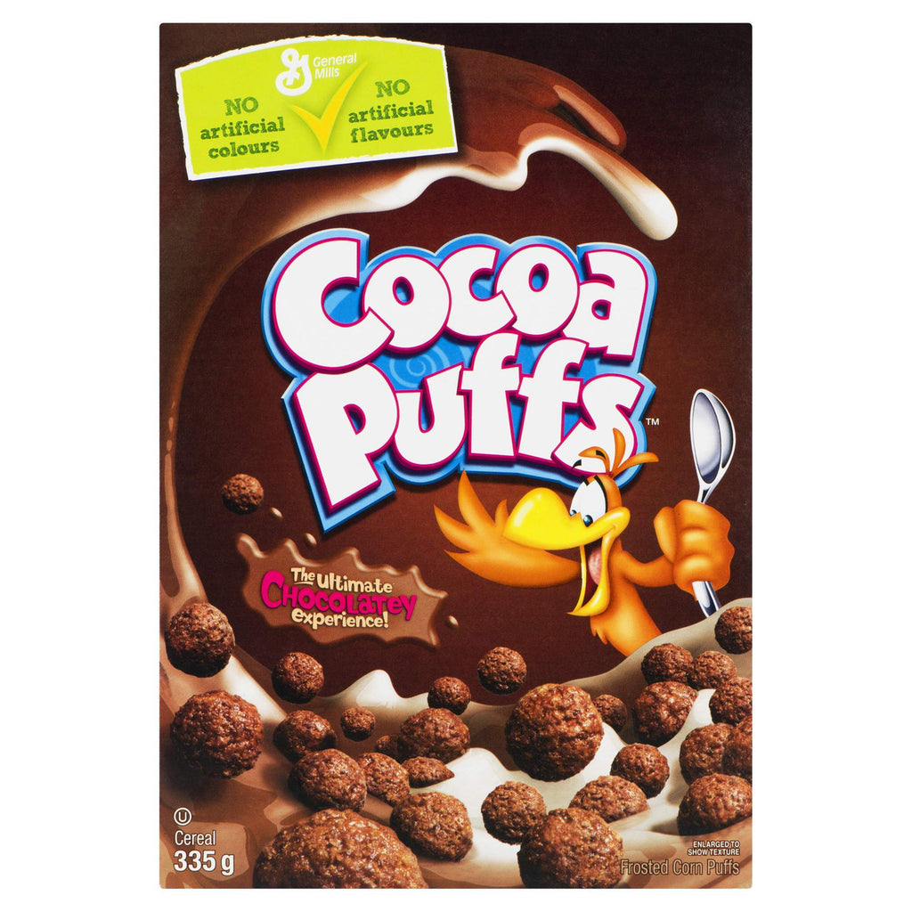 General Mills, Cocoa Puffs Breakfast Cereal, 335g/11.8oz., {Imported from Canada}