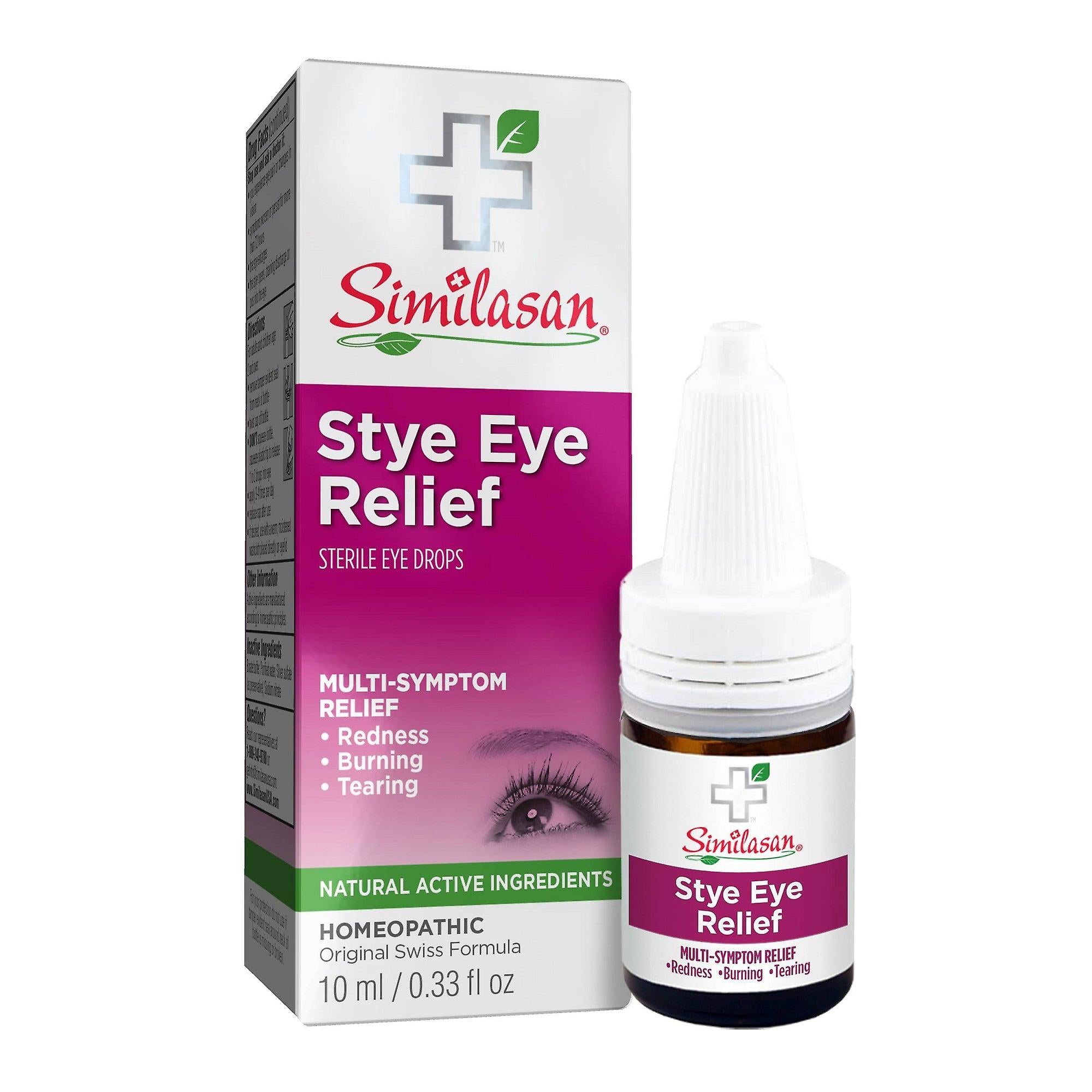Similasan Stye Eye Relief, Homeopathic Medicine, 10mL
