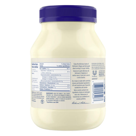 Hellmann's Vegan Dressing & Sandwich Spread, 710ml/24oz., {Imported from Canada}