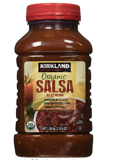 Kirkland Organic Medium Salsa - 1L /2lbs, {Imported from Canada}
