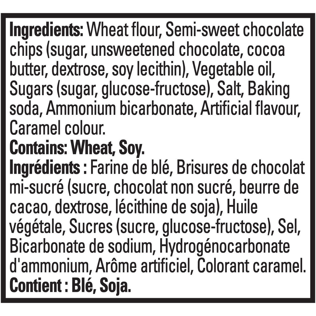 Chips Ahoy! Original, Bag of Mini Chocolate Chip Cookies, 1 Pack, 225g/7.9oz, (Imported from Canada)