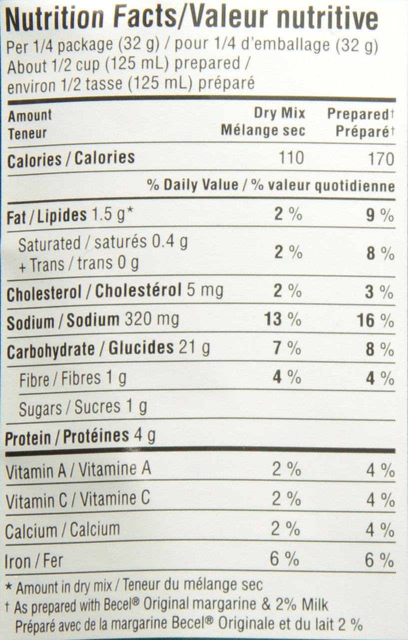 Knorr Sidekicks, Chicken Broccoli Pasta Side Dish, 126g/5oz.,8ct, {Imported from Canada}