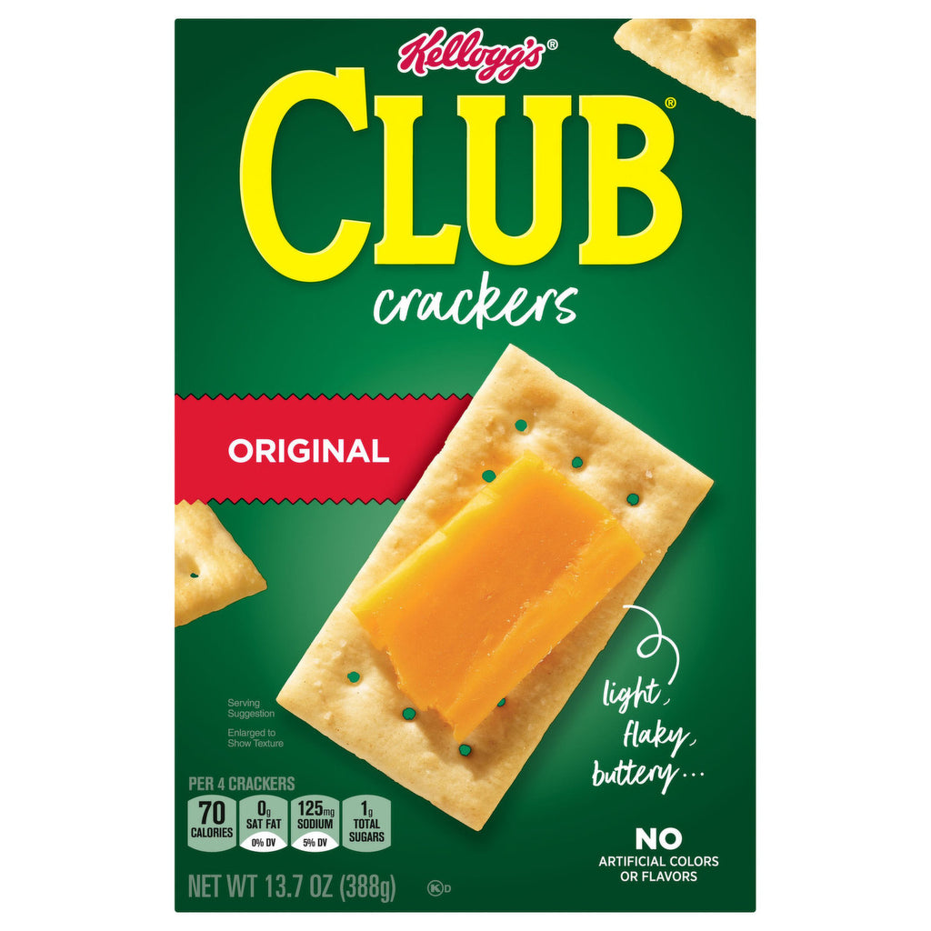 Keebler Club Cracker Original, 388g/13.7oz., {Imported from Canada}