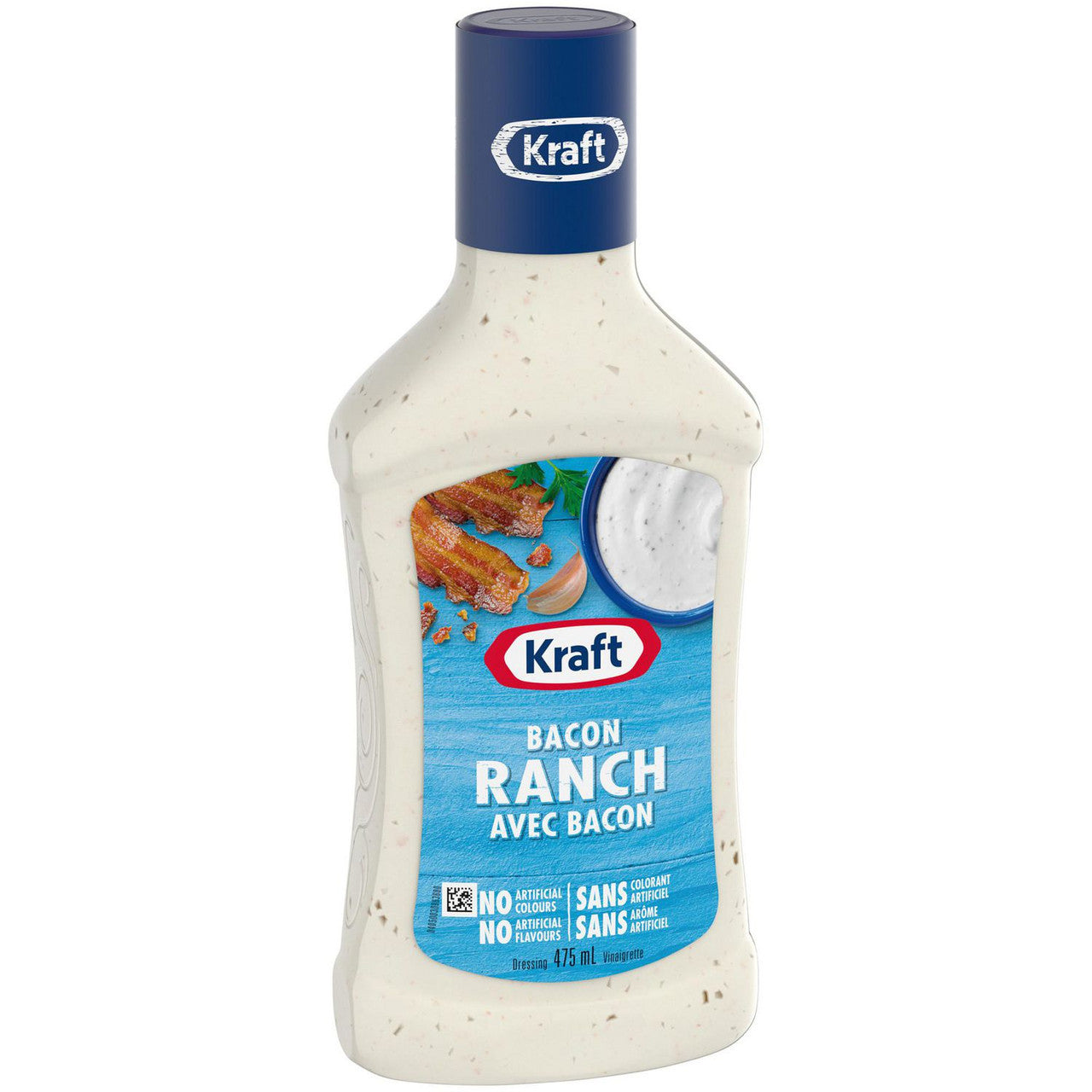 Kraft Bacon Ranch Salad Dressing, 475mL/16 fl. oz., Bottle, {Imported from Canada}