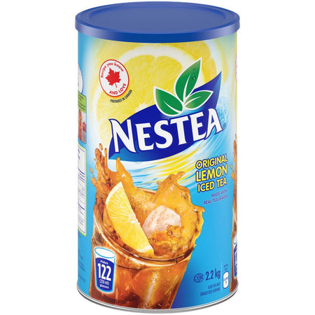 Nestea Original Lemon Iced Tea, 2.2kg/4.9 lb. Can,  {Imported from Canada)