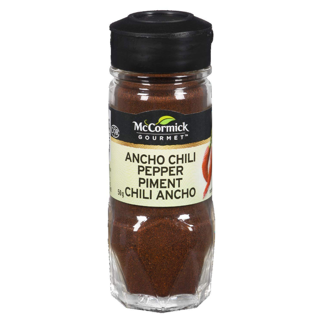 McCormick Gourmet, Ancho Chili Pepper, 50g/1.8oz., {Imported from Canada}
