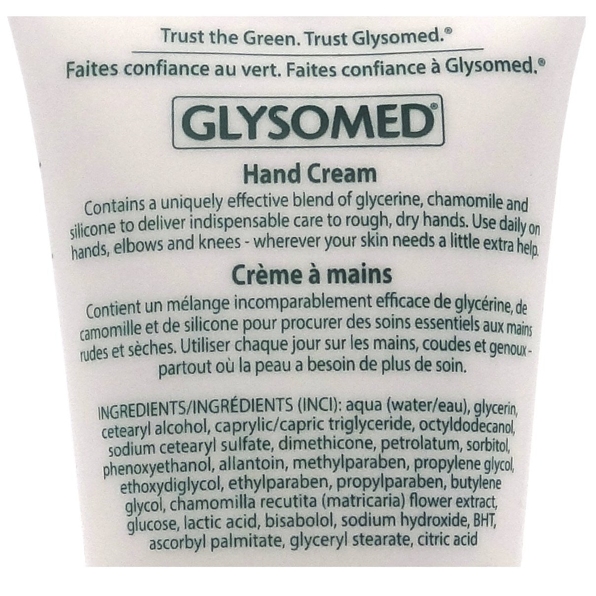 Glysomed Hand Cream, Unscented 1.7 fl oz (50 ml) {Imported from Canada}