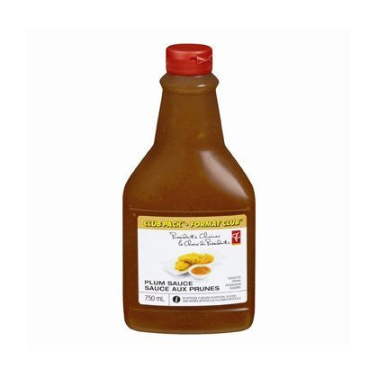 President's Choice Plum Sauce, 750 Mls/25.4oz {Imported from Canada}
