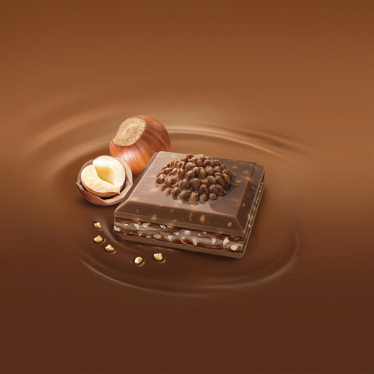FERRERO ROCHER Premium Gourmet Milk Chocolate Hazelnut Candy