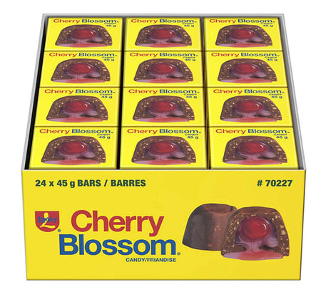 Hershey Lowney Cherry Blossom Candy- 24 pack x45g {Imported from Canada}