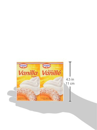 Dr. Oetker Vanilla Sugar - 6x9g {Imported from Canada}