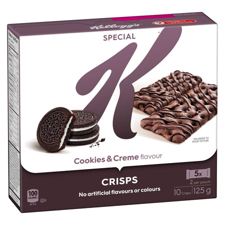 Kellogg's Special K Pastry Bars , Cookies & Creme 125g 10ct,{Imported from Canada}