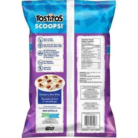 Tostitos Scoops Tortilla Chips Party Size, 335g/11.8oz, 2-Pack {Imported from Canada}
