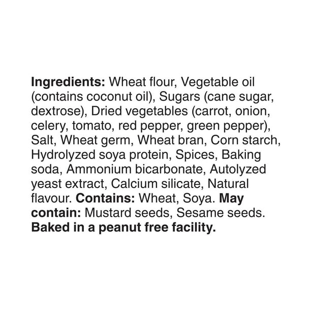 Dare Breton Garden Vegetable Crackers, 200g/7 oz. Box {Imported from Canada}