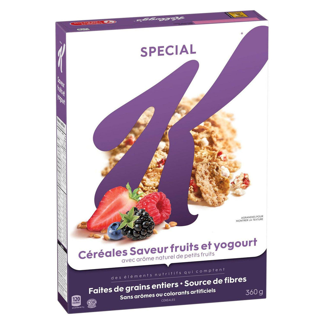 Kellogg's Special K Fruit and Yogurt Cereal 360g/12.7oz, 4-Pack {Imported from Canada}