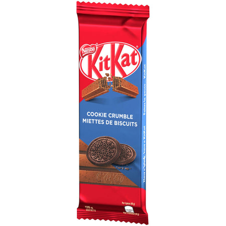 NESTLE Kitkat Cookie Crumble Wafer Bar, 120g/4.2 oz., {Imported from Canada}