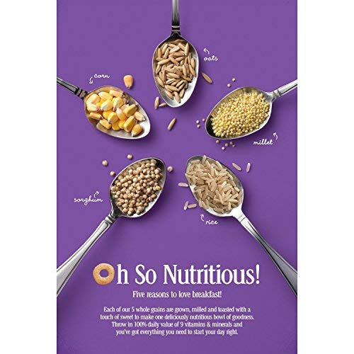 CHEERIOS Multi-Grain Jumbo, 1.01kg / 35.62oz  {Imported from Canada}