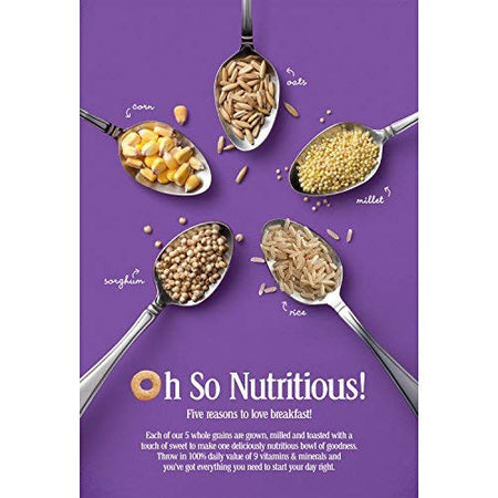 CHEERIOS Multi-Grain Jumbo, 1.01kg / 35.62oz  {Imported from Canada}