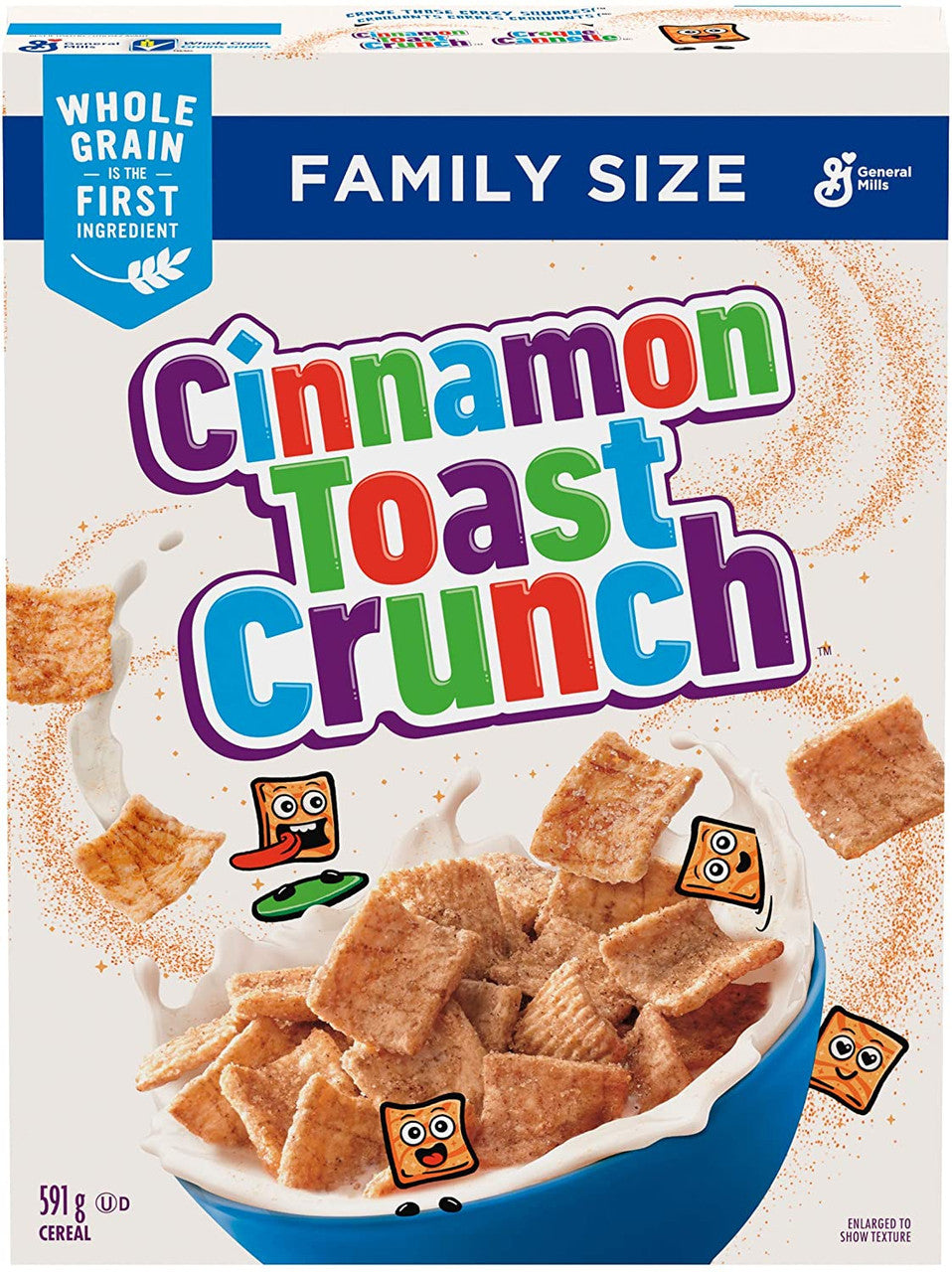 Cinnamon Toast Crunch, Family Size, 591g/20.8oz., {Imported from Canada}