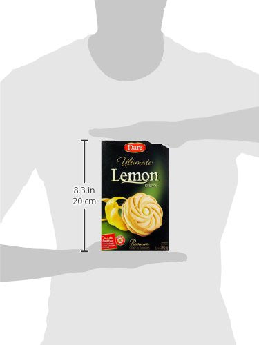 Dare Lemon Creme Filled Cookies, 290g/10.2oz, 12 Count, (Imported from Canada)