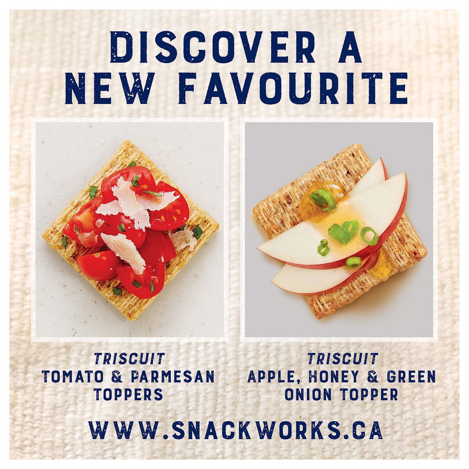 Triscuit Balsamic Vinegar & Basil Crackers Toppers