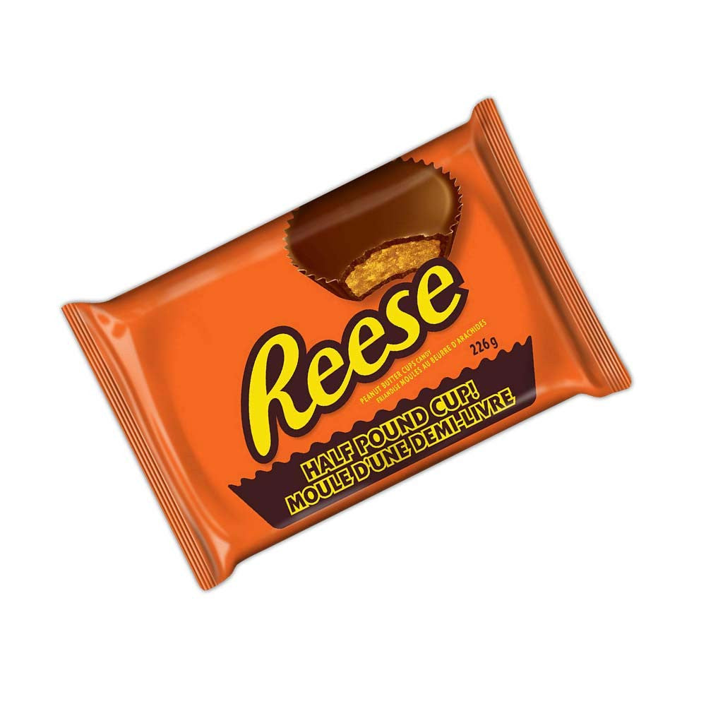 Reese Peanut Butter Cup, Half Pound, 226g/7.97oz {Imported from Canada}