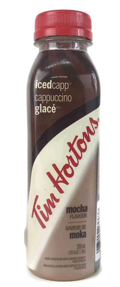 Tim Hortons IcedCapp Cappuccino Ready to Drink 10.1 oz (Mocha, 8 Pack)