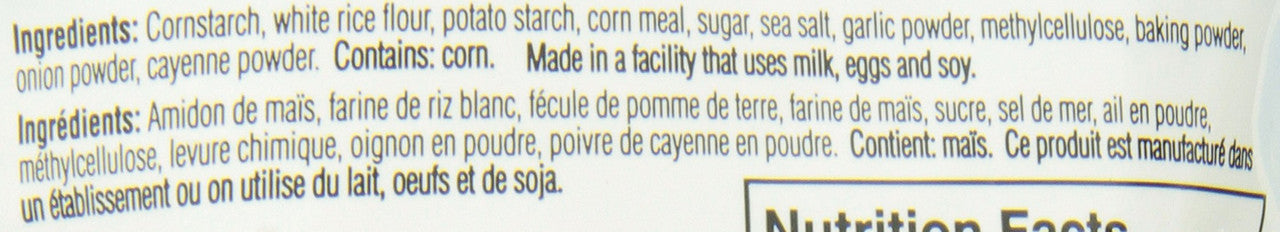 PaneRiso Gluten Free Fish Fry Batter 280g/9.9 oz {Imported from Canada}