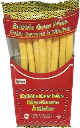 Bubble Gum Fruity Flavour Fries, 16ct/60g, {Imported from Canada}