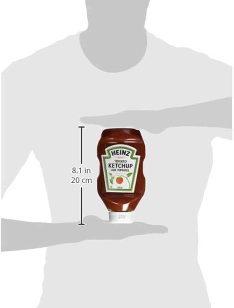 Heinz Tomato Ketchup, 750mL/25.4 fl.oz., Bottles (Pack of 3), {Imported from Canada}