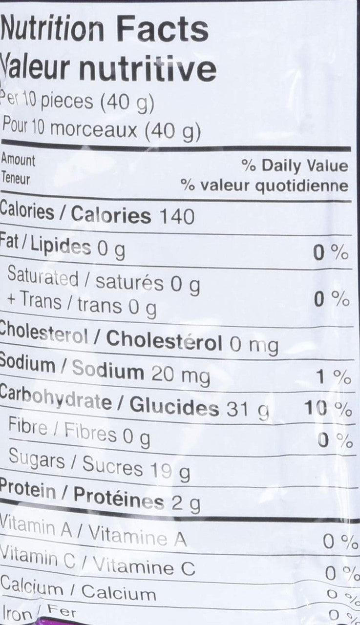 Maynards Juicy Squirts Berry Gummy Candy 170g (6oz) Imported from Canada