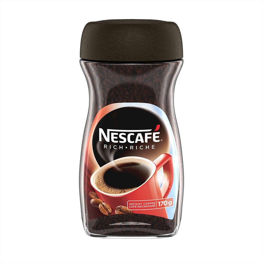 Nescafe Rich Instant Coffee 170g/6 oz. Jar {Imported from Canada}