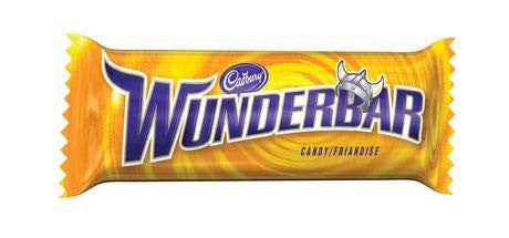 Cadbury Wunderbar Mini Chocolate Bars 10 Snack Size, 115g/4oz, 5-Pack {Imported from Canada}