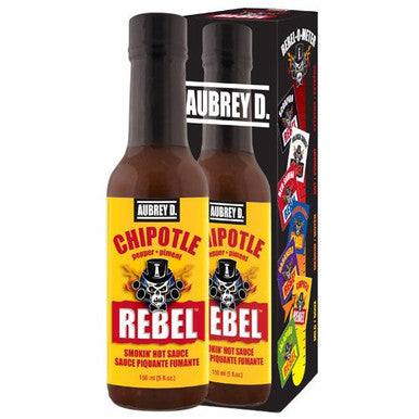 Aubrey D. Chipotle Hot Sauce, 150ml/5.1 fl. oz., {Imported from Canada}
