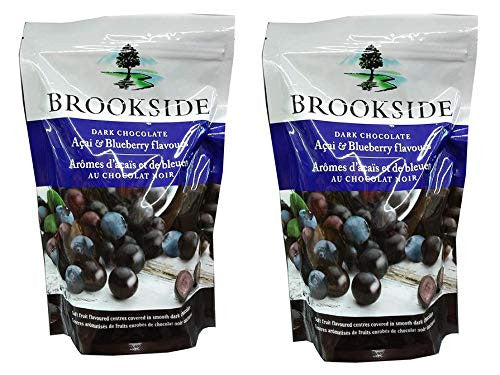 Brookside Chocolate Acai & Blueberry 850g/30 oz. Chocolates (2pk) {Imported from Canada}