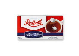 Redpath White Sugar Cubes, 500g/17.6oz., {Imported from Canada}