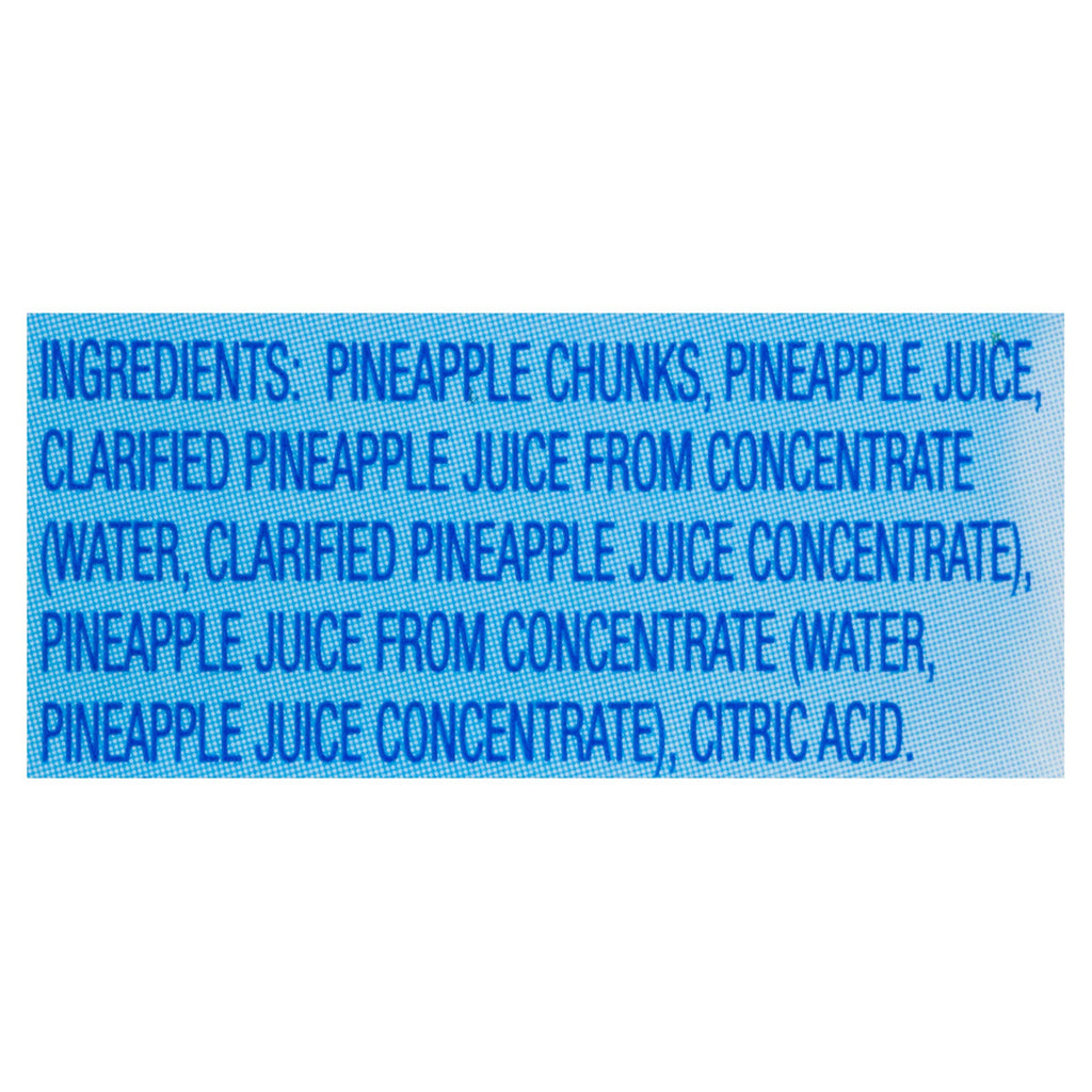 Dole Pineapple Chunks 398 ml/13.5 oz., Can {Imported from Canada}