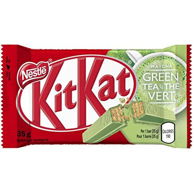 NESTLE Kit Kat Green Tea Chocolate 24x35g - {Imported from Canada}