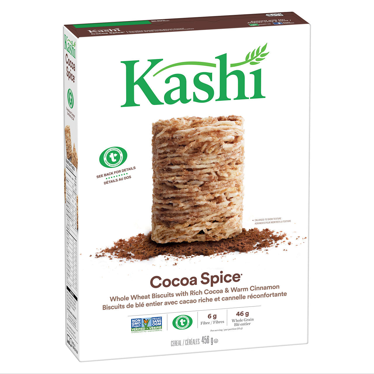 Kashi Cocoa Spice Certified Transitional Wheat Cereal, 456g/16oz., {Imported from Canada}