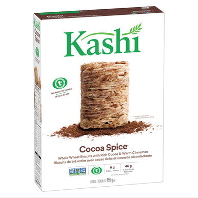 Kashi Cocoa Spice Certified Transitional Wheat Cereal, 456g/16oz., {Imported from Canada}