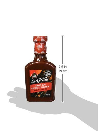 Club House La Grille, Sweet Heat, BBQ Sauce, 435ml/14.7oz.,{Imported from Canada}