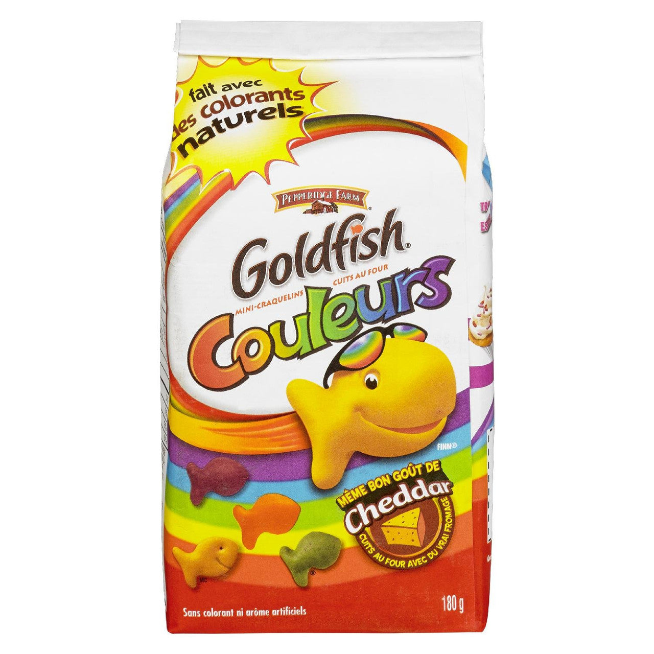 Pepperidge Farm Goldfish Crackers Colours, 180g/6.3 oz, (12pk) (Imported from Canada)