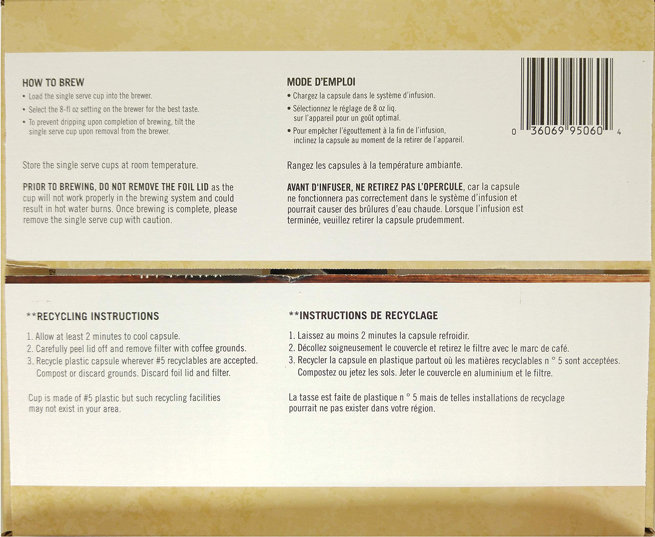 JAVA GOLD Coffee, Donut Shop Blend, Medium Roast, Organic, 120 K-Cups