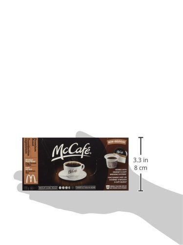 McCafe K-Cup Premium Coffee for Keurig, Medium Dark Roast, 12 Count, {Imported from Canada}